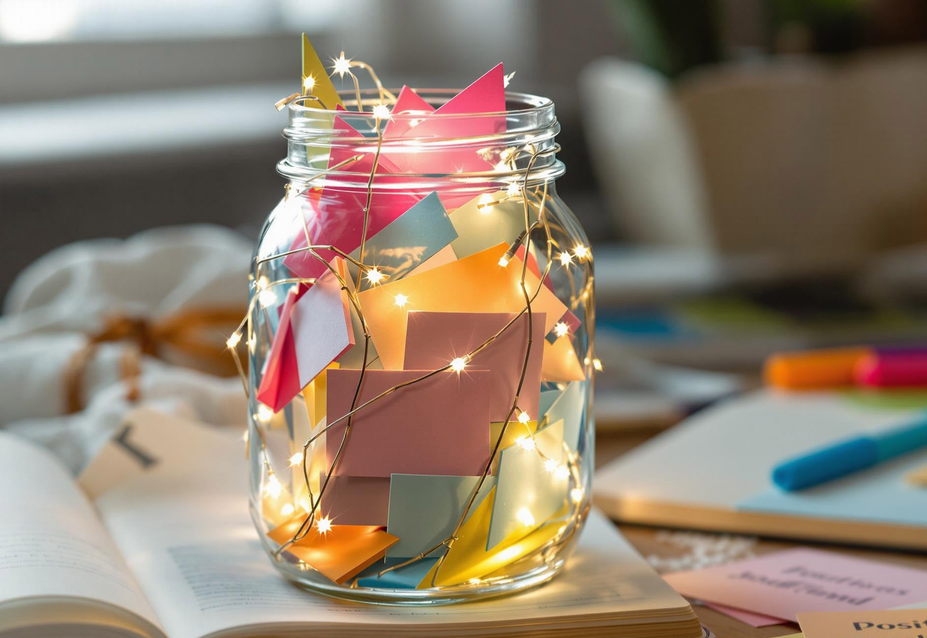 The 'Joy Jar' Challenge: How 30 Seconds a Day Can Rewire Your Brain for Happiness 🌟
