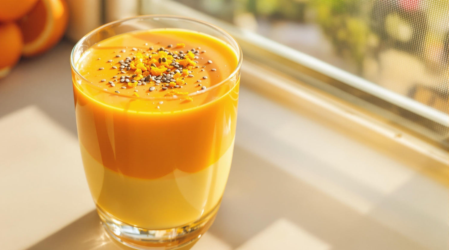 Meet the 'Citrus Sunrise' Smoothie Making Mornings Brighter! 🍊