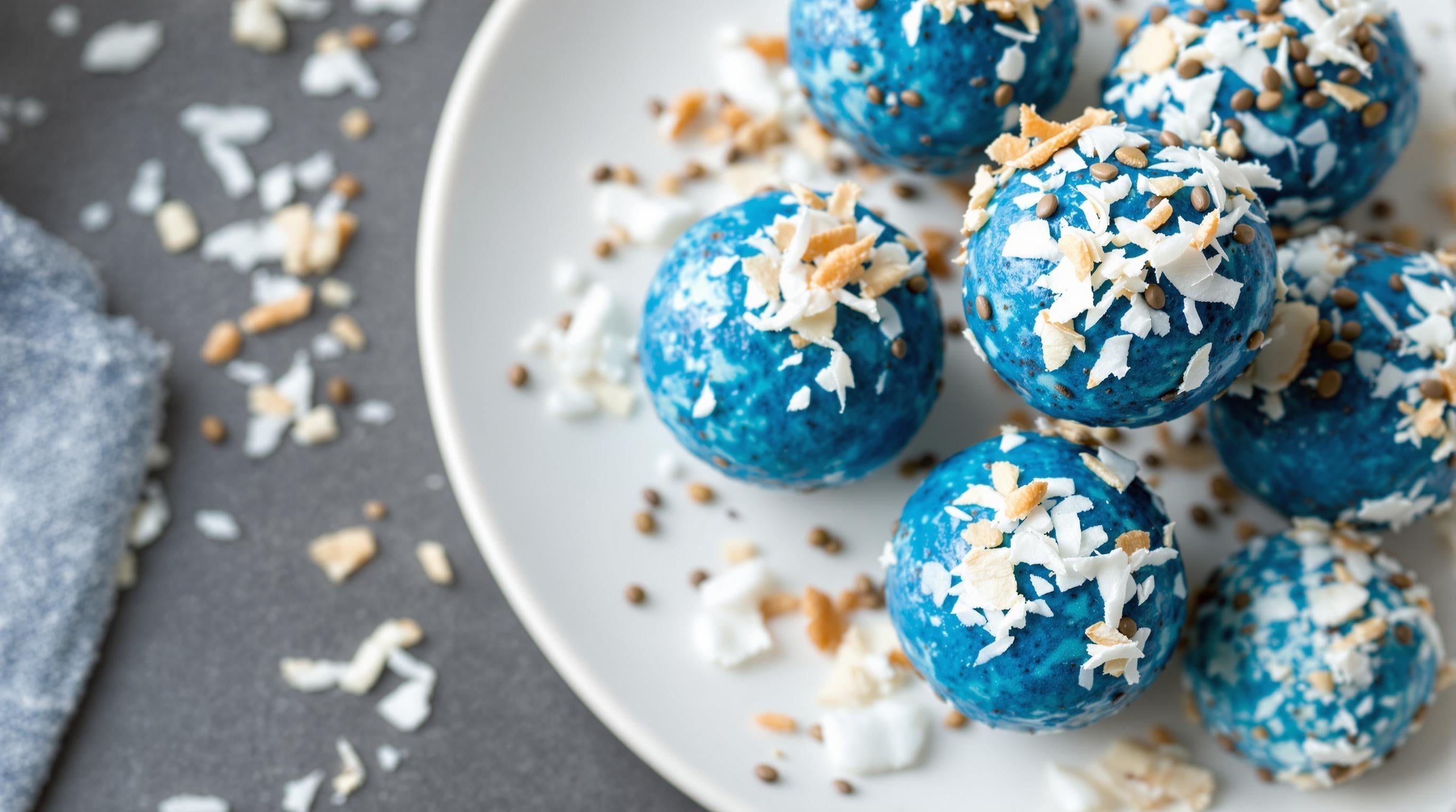 Meet the Blue Spirulina Energy Balls That Are Powering Pro Athletes! 💙