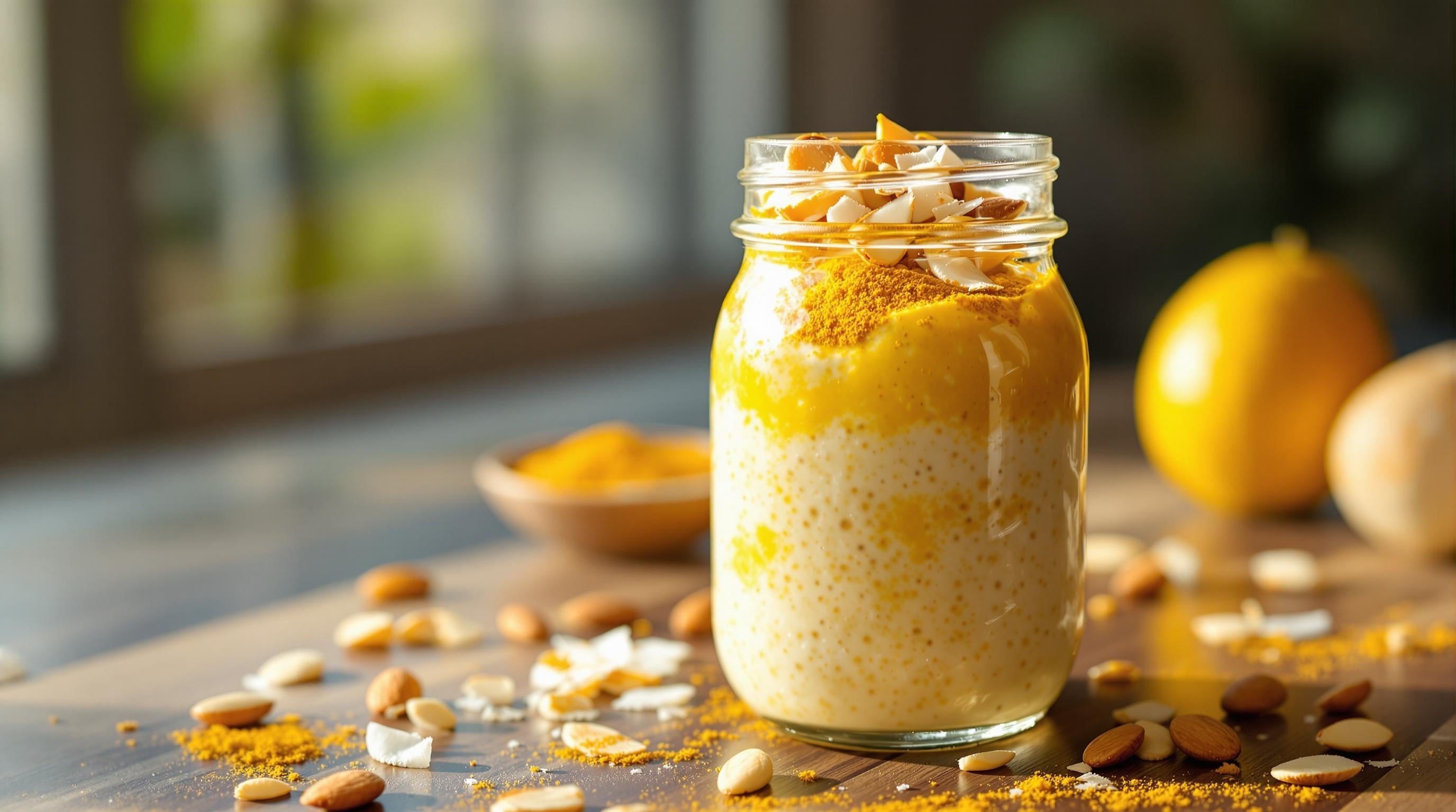 Meet the Golden Milk Overnight Oats That's Making Mornings Magical! ✨