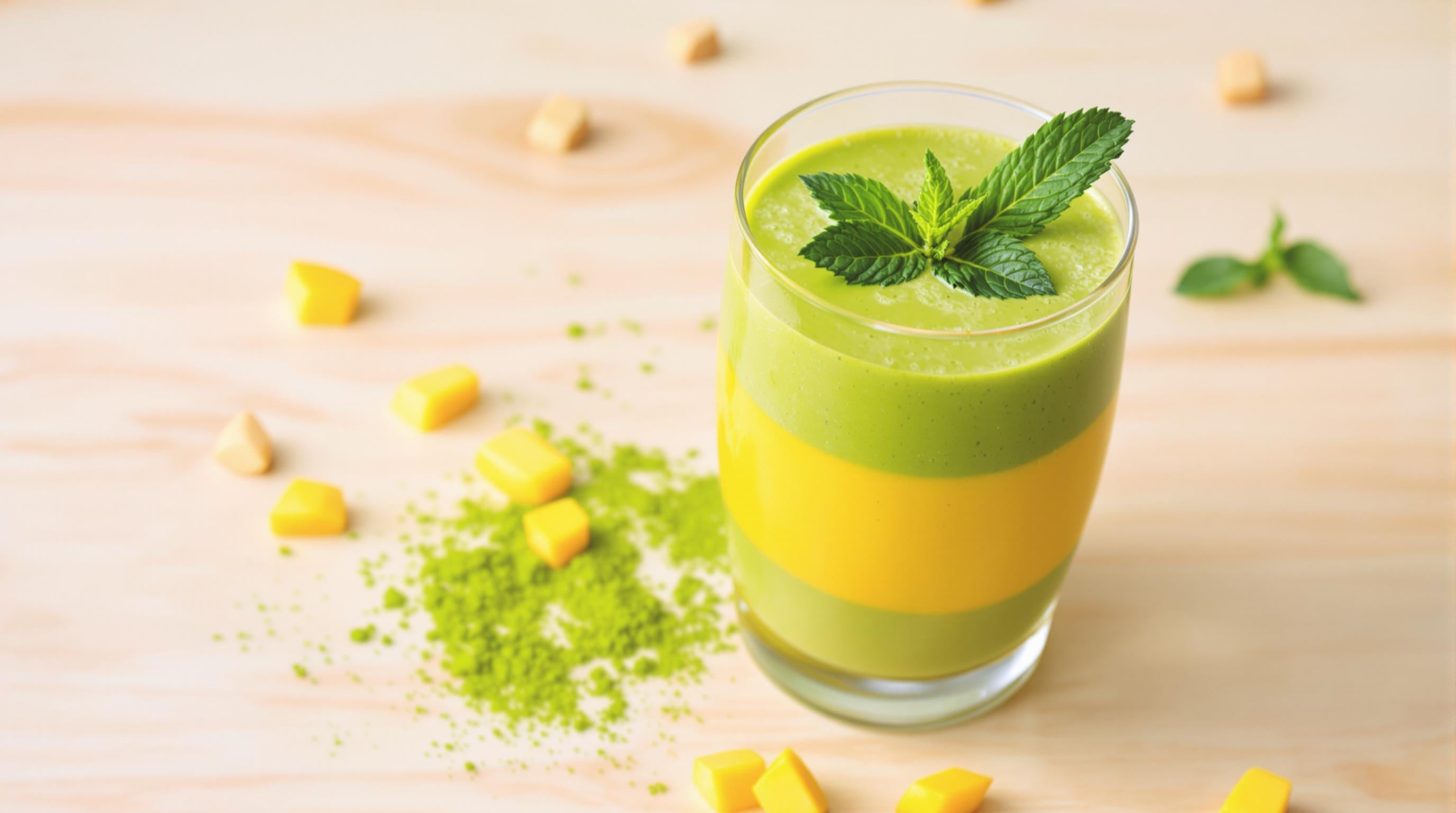 Meet the 'Mango Matcha Marvel': Your New Afternoon Energy Ally! 🥭