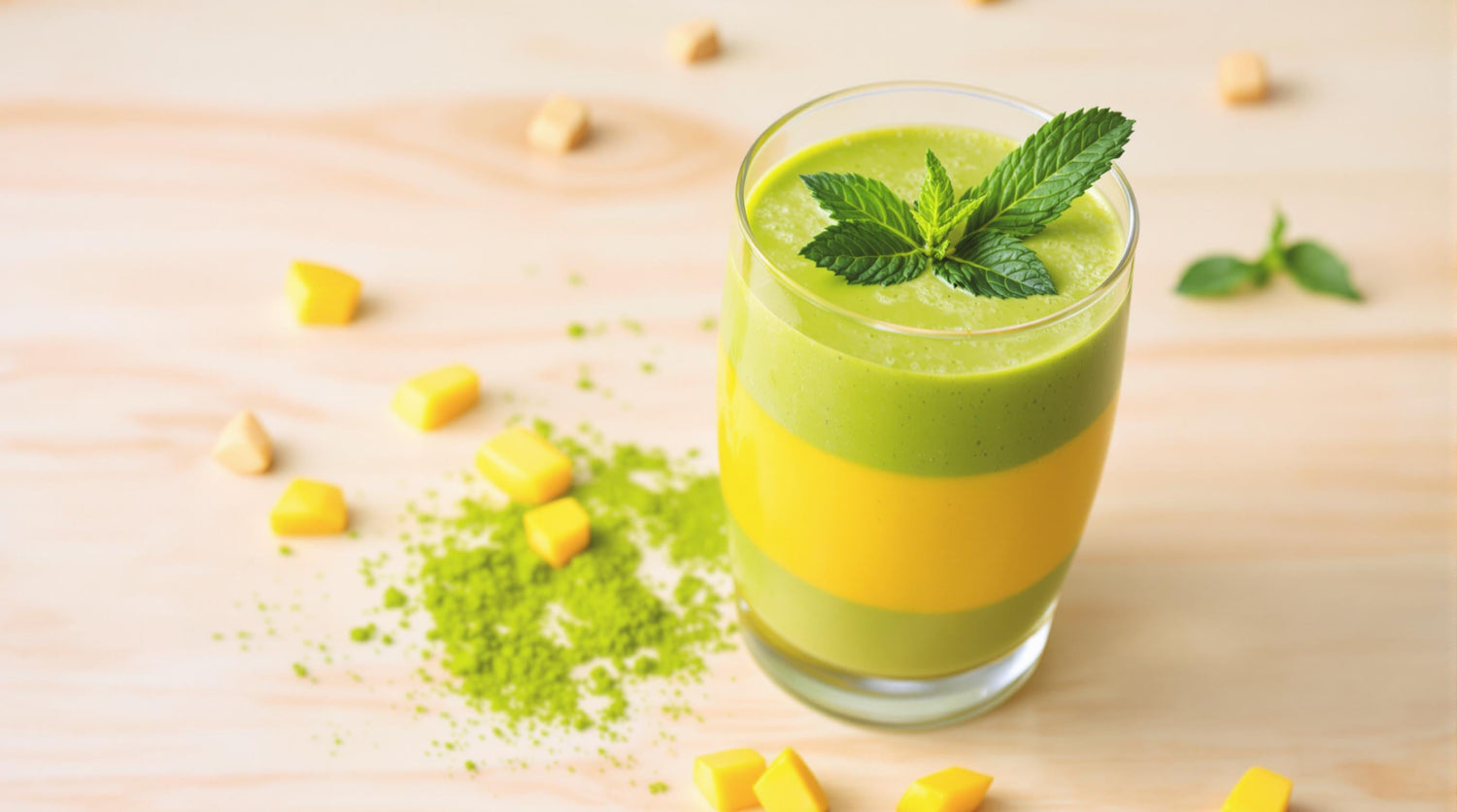 Meet the 'Mango Matcha Marvel': Your New Afternoon Energy Ally! 🥭